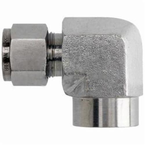 Dixon® The Right Connection 6-DFE-4 Instrumentation Elbow, 3/8 in x 1/4-18, Tube x FNPT, 316 Stainless Steel, Domestic