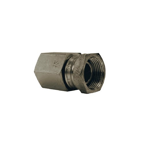 Dixon® 1405-6-6 Hydraulic Adapter, 3/8-18 Nominal, Female NPTF x Female NPSM, Steel, Domestic