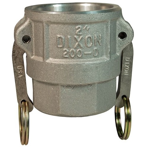 Dixon® 150-D-AL Hydraulic Coupling, 1-1/2 in Nominal, Female Coupler x FNPT, 356T6 Aluminum, Domestic