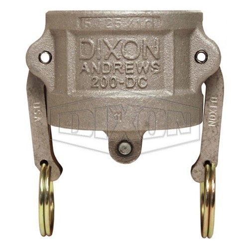 Dixon® 150-DC-AL Cam & Groove Dust Cap, Type DC, 1-1/2 in Nominal, Aluminum