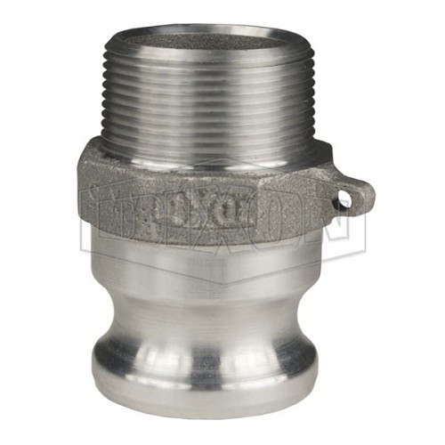 Dixon® 150-F-AL Cam & Groove Adapter, 1-1/2 in Nominal, MNPT, 356T6 Aluminum