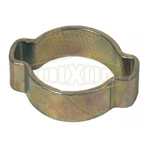 Dixon® 2023 Ear Clamp, 7/8 in Nominal, 0.748 in Closed Dia, 0.906 in Open Dia, Zinc Plated Steel