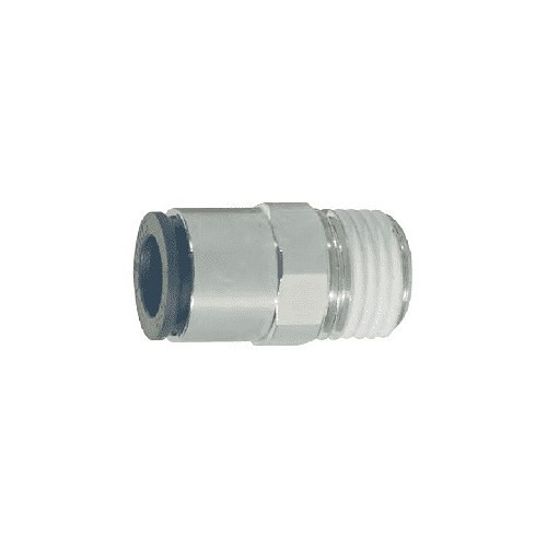 Dixon® Legris by Dixon® 31750817 Male Connector, Connector, 8 mm x 3/8 in Nominal, Tube x Male BSPT, Brass