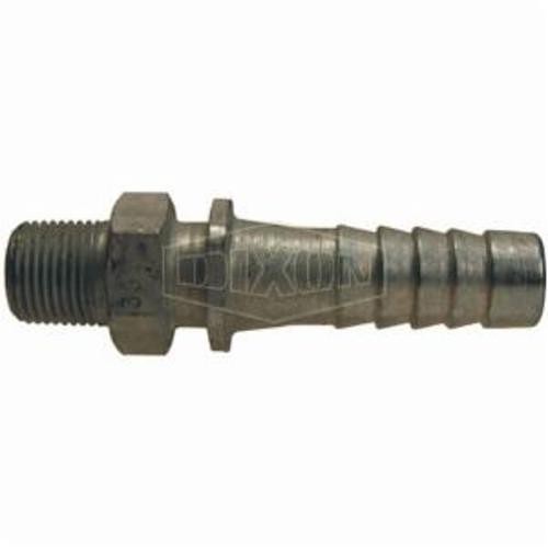 Dixon® 3511 3500 Nipple, 3/4 x 1/2 in Nominal, MNPT x Hose Shank, 600 psi Pressure, Steel, Domestic