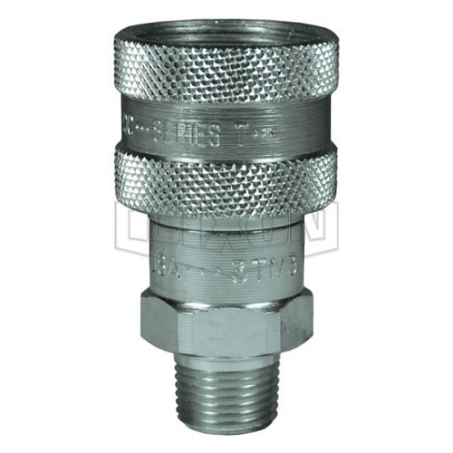 Dixon® 3TM3 Ball Coupler, 3/8 in Nominal, Steel