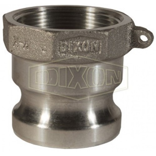 Dixon® 400-A-AL Cam & Groove Adapter, 4 in Nominal, FNPT, 356T6 Aluminum