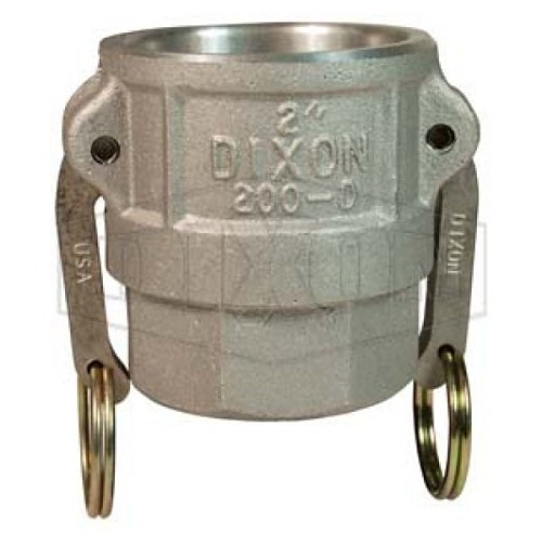 Dixon® 400-D-AL Cam & Groove Coupler, 4 in Nominal, Female NPT, 356T6 Aluminum