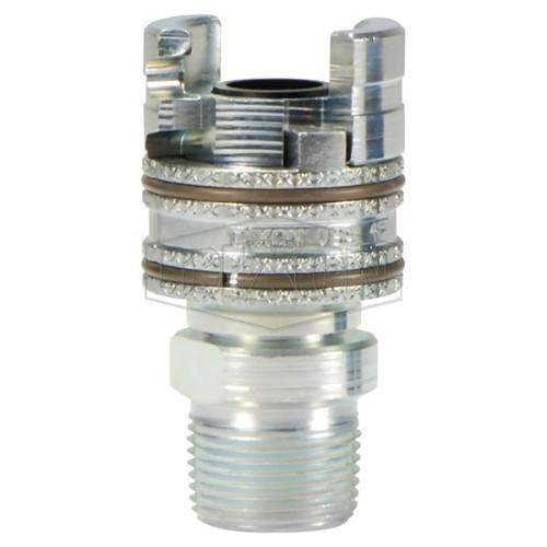 Dixon® 4PM3 Coupler, Thor Interchange, 3/8 in Nominal, NPTF, Steel