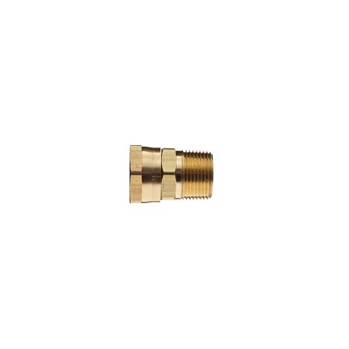 Dixon® 5041212C Garden Hose Fitting, Adapter, 3/4 x 3/4 in Nominal, FGHT x MNPTF, CDA Brass 360