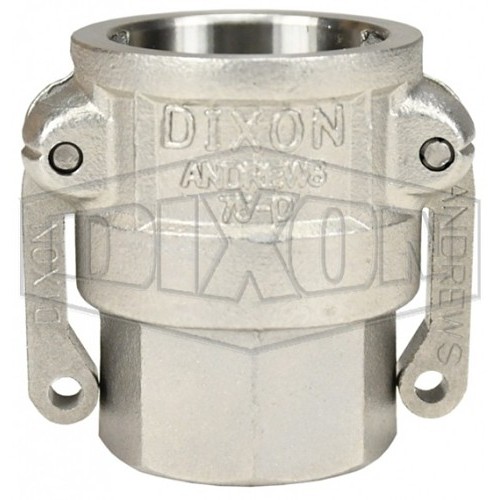 Dixon® 75-D-SS Pipe Coupling, Coupling Fitting/Connector, 3/4 in Nominal, Stainless Steel