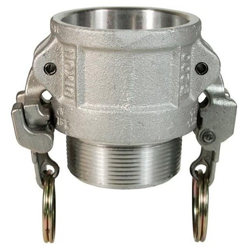 Dixon® EZ Boss-Lock™ AB400EZ Cam & Groove Type B Coupler, 4 in Nominal, Female Coupler x MNPT, 356T6 Aluminum, Domestic