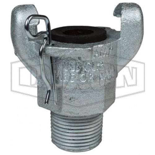 Dixon® AM12 Universal Coupling, 2-Lug, 1 in Nominal, MNPT, Iron