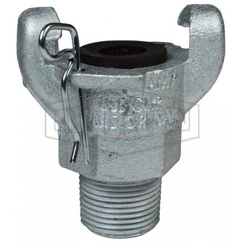 Dixon® AM7 Universal Coupling, 2-Lug, 3/4 in Nominal, MNPT, Iron