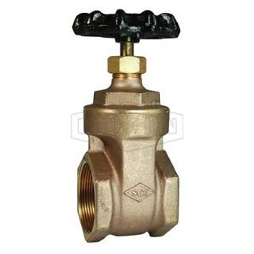 Dixon® BGV150 Gate Valve, 1-1/2 in Nominal, Brass Body