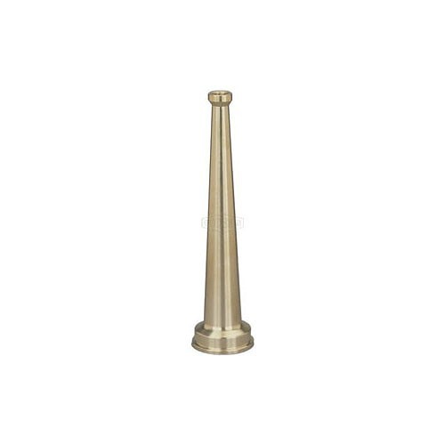 Dixon® BN10 Brass Plain Hose Nozzle, Plain, 1 in Inlet, Brass Body, Domestic