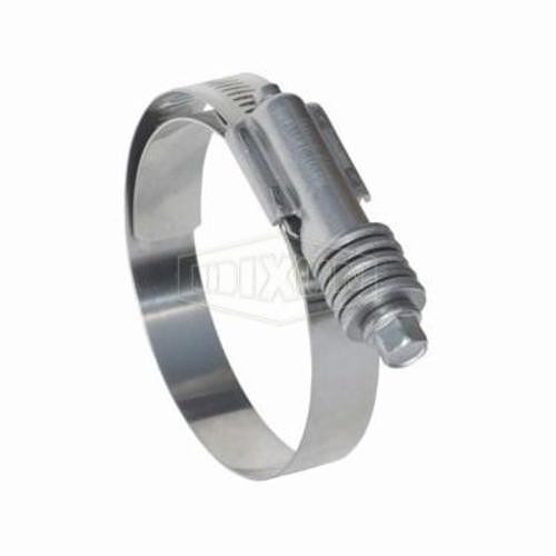 Dixon® CT700L Constant Torque Worm Gear Clamp, 6-1/4 to 7-1/8 in Clamp, Stainless Steel Band, Carbon Steel Bolt, Domestic