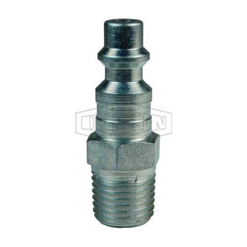 Dixon® D6M4 Pneumatic Plug, 1/2 in Nominal, NPTF, Steel