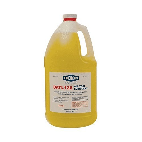 Dixon® DATL128 Air Tool Lubricant, 1 gal Container, Can Container, Liquid Form, Yellow