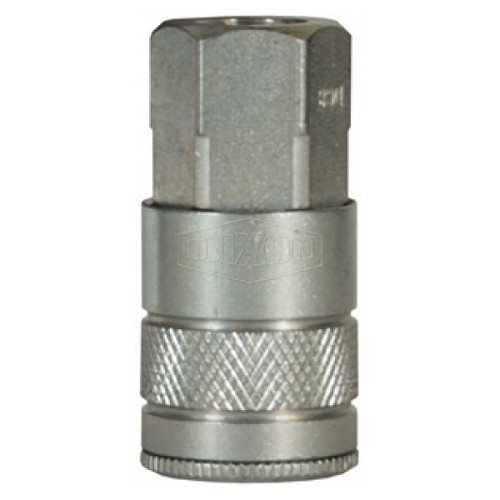 Dixon® DC1023 Pneumatic Coupling, Pneumatic Coupling, 1/2 x 3/8 in Nominal, Plug x FNPT, Steel