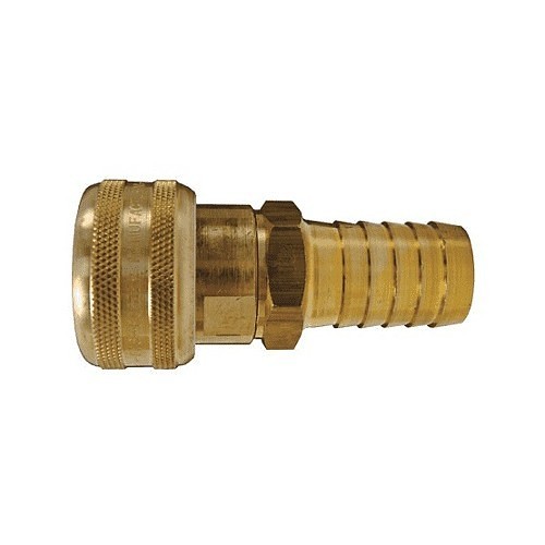 Dixon® DC2042 Semi-Automatic Coupler, 1/4 in Nominal, Brass