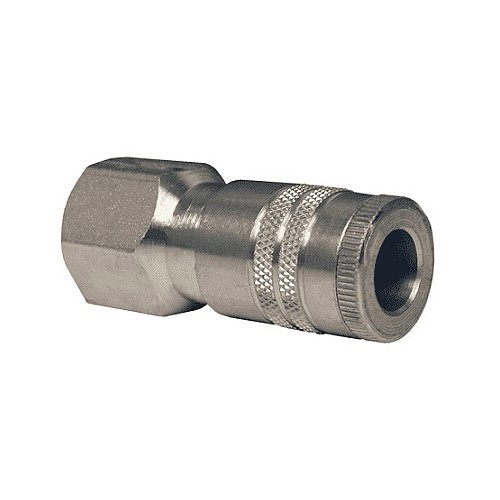 Dixon® DC26 Threaded Coupler, Semi-Automatic, 3/8 in Nominal, Steel