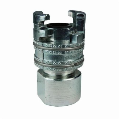 Dixon® DIX4PF4 Pneumatic Coupling, dual Lock, 1/2-14 Nominal, FNPTF, Steel, Domestic