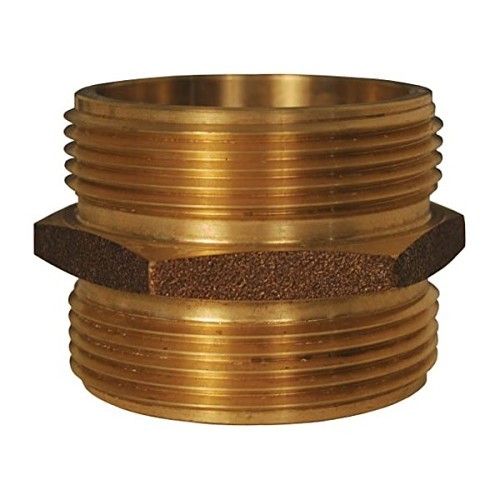 Dixon® DMH1515F-D Pipe Nipple, 1-1/2 in Nominal, Cast Brass, MNPT x MNST End Style, Domestic