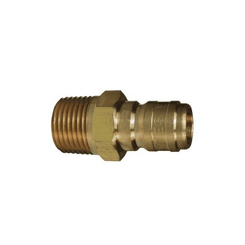 Dixon® E10M10-B Pipe & Test Plug, 1-1/4 in Nominal, NPTF, 1700 psi, Brass