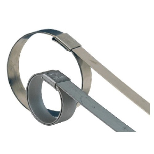 Dixon® F8 Center Punch Band Clamp, 2 in Inside Dia, 0.031 in Thickness, Galvanized Steel, Domestic