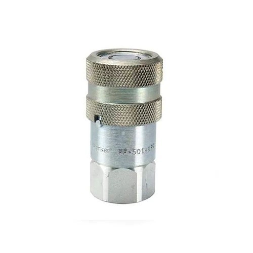 Dixon® FF-371-8FP Hydraulic Coupling, 3/8 in Nominal, Female NPTF, Steel