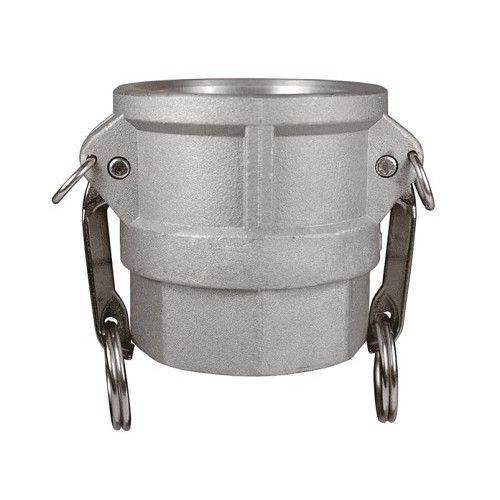 Dixon® G100-D-AL Cam & Groove Type D Coupler, Type D, Coupler, 1 in Nominal, Coupler x FNPT, A380 Mold Aluminum, Domestic
