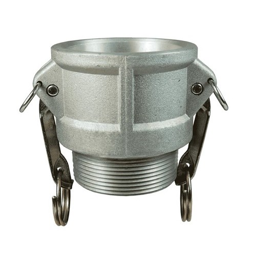 Dixon® G300-B-AL Cam & Groove Type B Coupler, Type B, Coupler, 3 in Nominal, Coupler x MNPT, A380 Mold Aluminum, Domestic