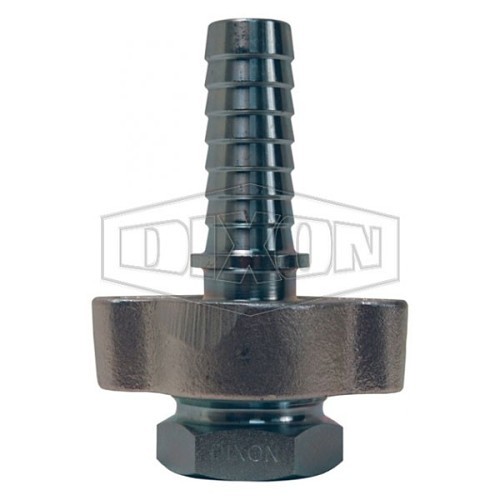 Dixon® Boss™ GF26 Hose End Fitting, Female Ground Joint, 3/4 in Nominal, NPT, Plated Iron/Steel