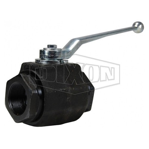 Dixon® HPBV12 Ball Valve, 1/2 in Nominal, FNPT, 7350 psi Pressure Class, Carbon Steel Body