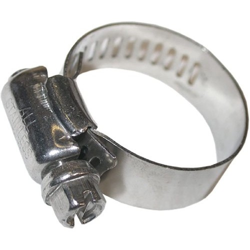 Dixon® HSS10 Hose Clamp, 9/16 to 1-1/26 in Outside Dia, 1/2 in Thickness, Stainless Steel