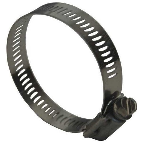 Dixon® HSS104 Hose Clamp, 4-1/8 to 7 in Outside Dia, 9/16 in Thickness, Stainless Steel