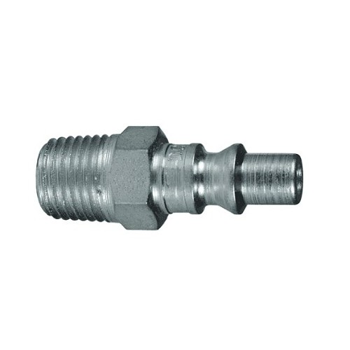 Dixon® M3M3 Male Thread Plug, 3/8 in Nominal, NPTF, 300 psi, Steel