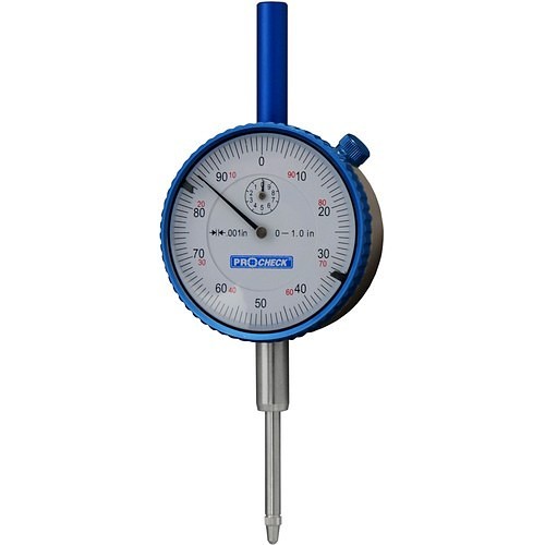 Dixon® PC21DI2011WC Dial Indicator, 1 in, 0 - 100 Dial, 2-1/4 in Dial