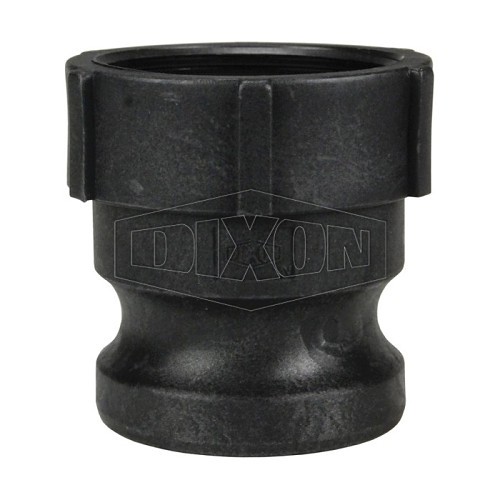 Dixon® PPA100 Cam & Groove Adapter, Type A, 1 in Nominal, Male Adapter x FNPT, Polypropylene