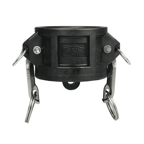 Dixon® PPH100 Cam & Groove Dust Cap, Cap, 1 in Nominal, Polypropylene