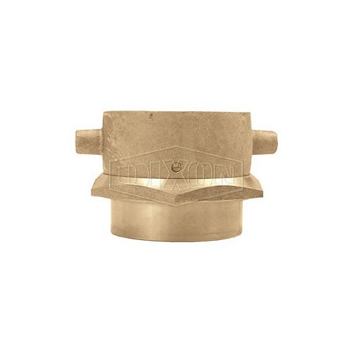 Dixon® SF150F-D Pipe Fitting, 1-1/2 in Nominal, FNST x FNPT, Brass, Domestic