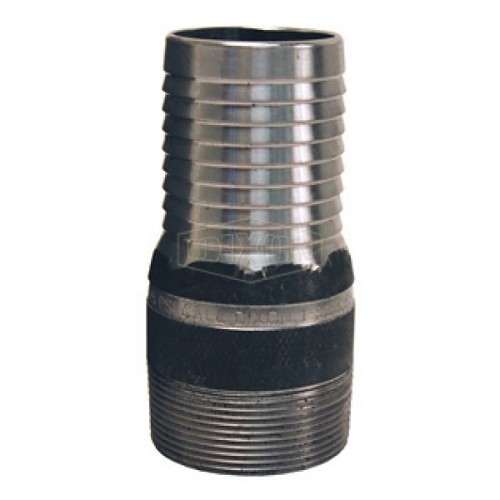 Dixon® ST5 King Combination Nipple, 3/4 in Nominal, NPT, Unplated Steel