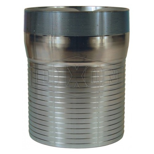 Dixon® STC40 Combination Nipple, 4 in Nominal, Plated Steel