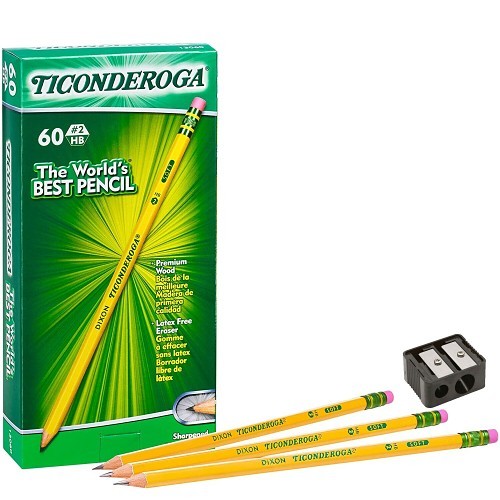 Dixon® by Ticonderoga® 13060 Pencil, Yellow