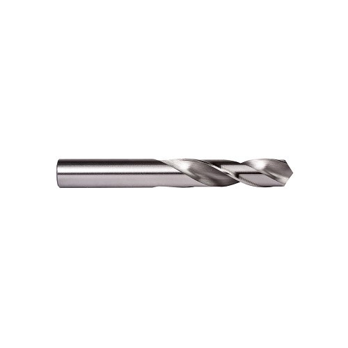 Dormer 040019 Machine Length Drill, 19/64 in Dia, 2-3/4 in Overall Length, High Speed Steel, Bright