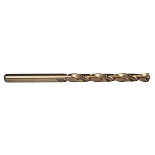 Dormer 051306 Taper Length Drill Bit, 3/32 in Drill, 0.0938 in Drill, 4-1/4 in Overall Length, High Speed Steel Cobalt, Bronze