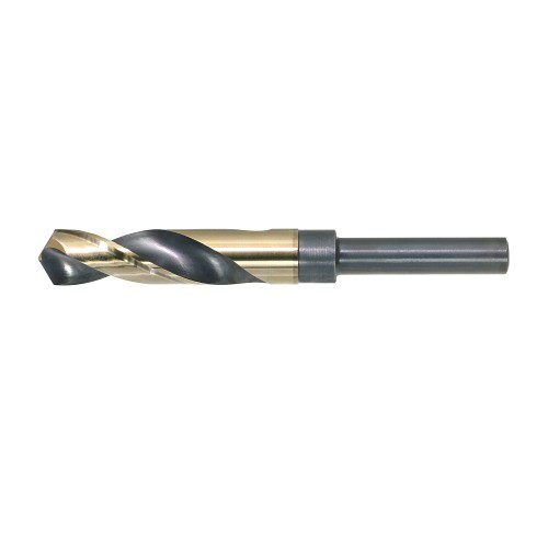 Drillco 1000C133 Imperial Silver and Deming Drill, 33/64 in Drill - Fraction, 0.5156 in Drill - Decimal Inch, 1/2 in Shank, Cobalt