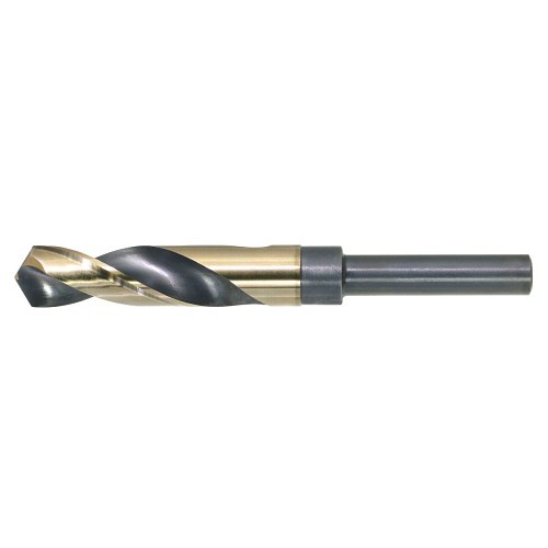 Drillco 1000C144 Reduced Shank Drill, 11/16 in Drill - Fraction, 1/2 X 2 1/4 in Shank, Cobalt