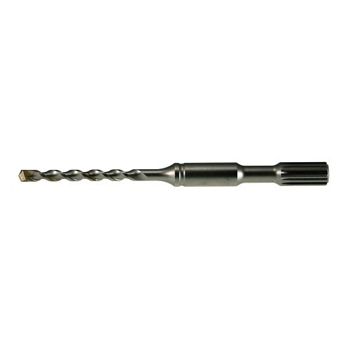 Drillco 182F14816 1820 Imperial Masonry Drill, 3/4 in Drill Bit, Chisel Cutting, Spline Shank, 11 in D Cutting, Carbide Cutting Edge, 16 in OAL