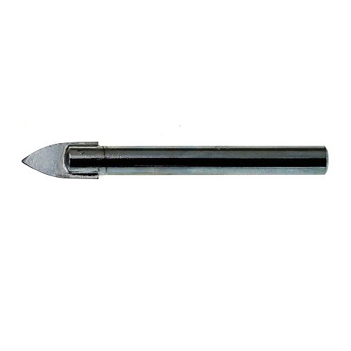 Drillco 184F108 1840 Imperial Glass and Tile Bit, 1/8 in Drill, Straight Shank, 3-1/2 in OAL